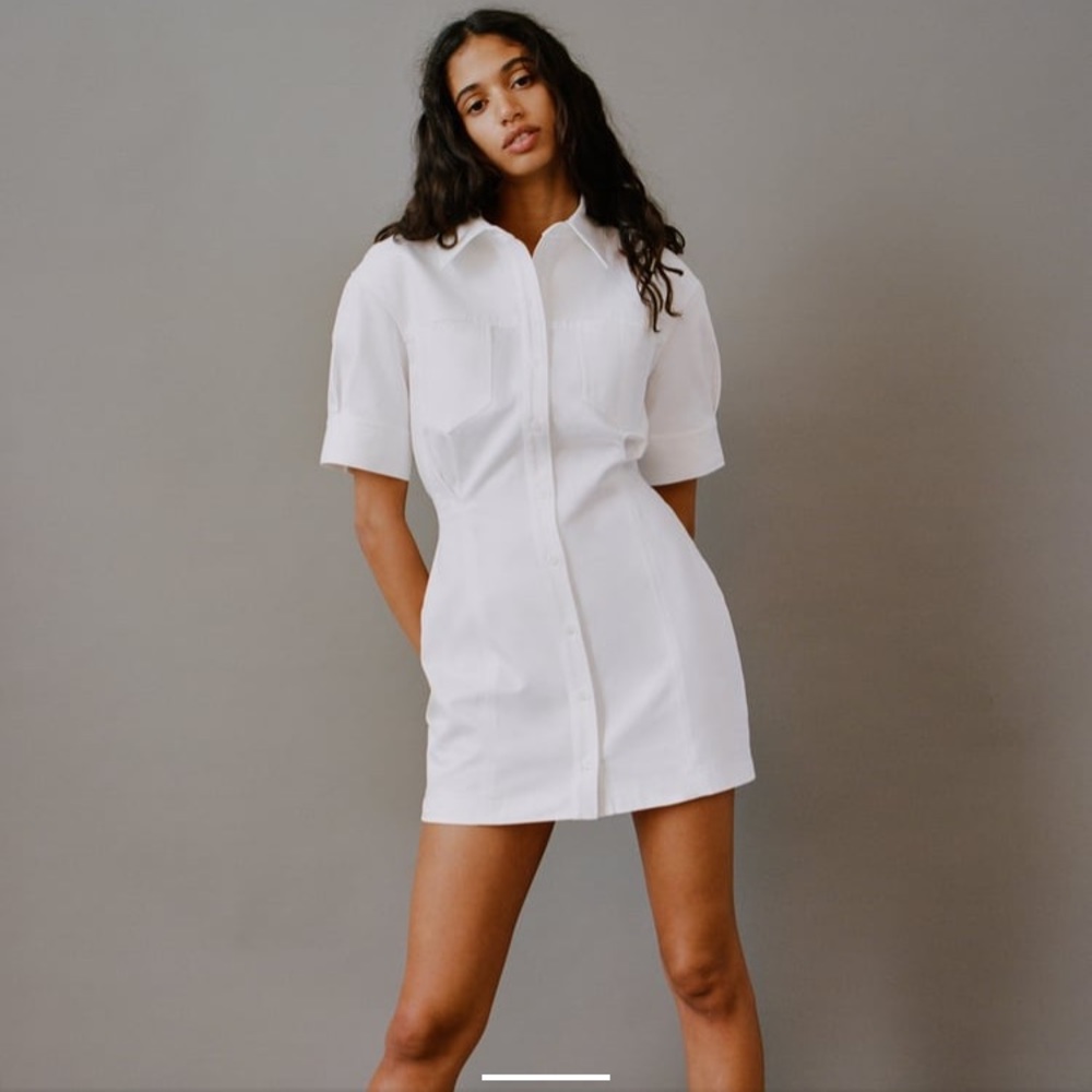 Zara White Mini Dress